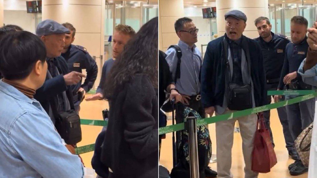 華翁滯留意大利機場怒斥歧視：等兩粒鐘，當中國人係咩？