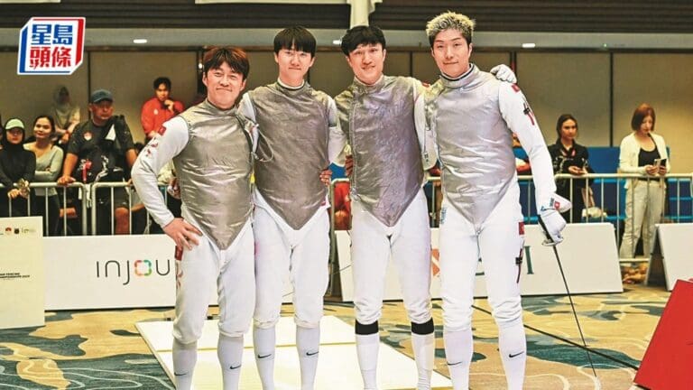 全運會花劍隊幕後大公開！張家朗、蔡俊彥互爆趣事，邊個最貪靚？