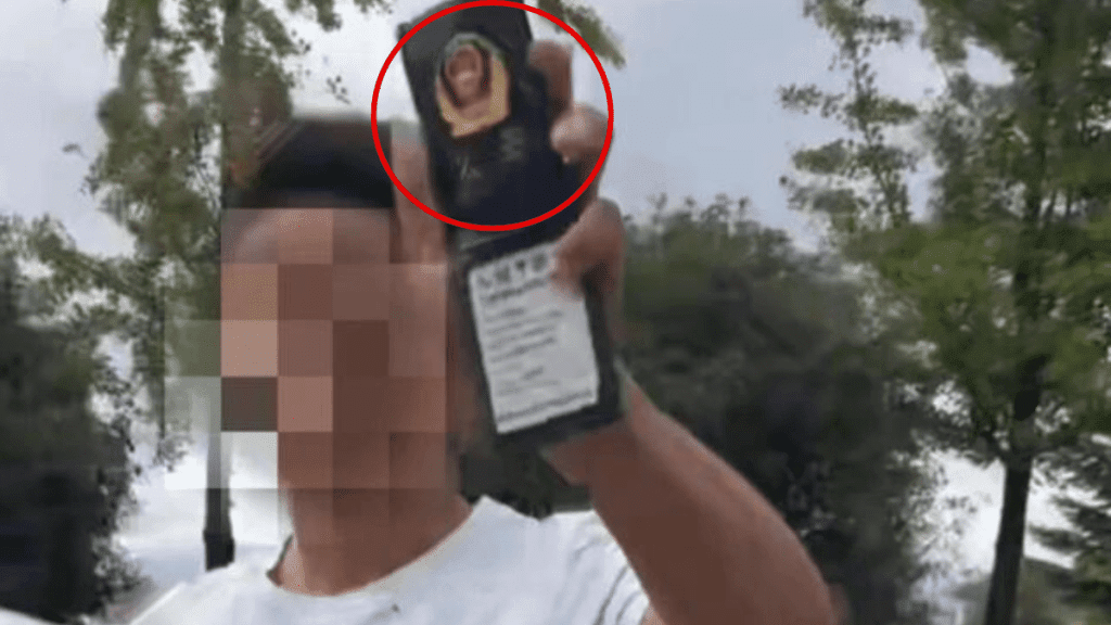 雲南男子囂張攔車亮假證，反控他人危害安全，下場超諷刺！