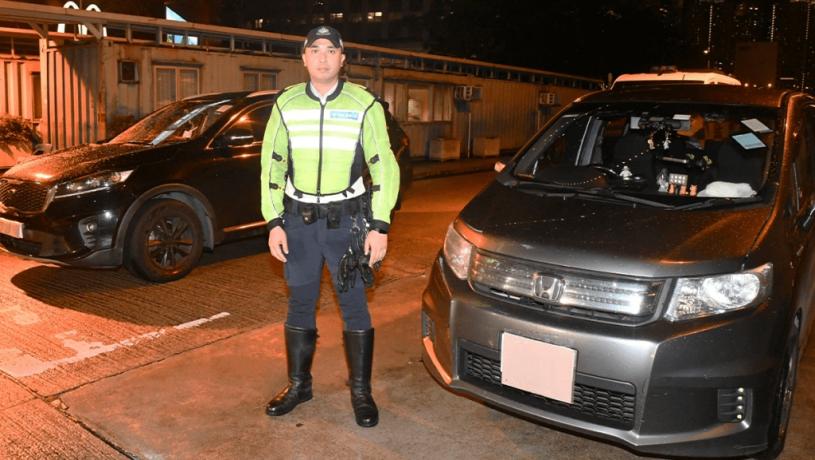 警將軍澳放蛇打擊白牌車 截2私家車拘2司機