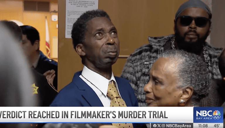 艾普斯（Kevin Epps）周一被判誤殺有罪。NBC電視畫面