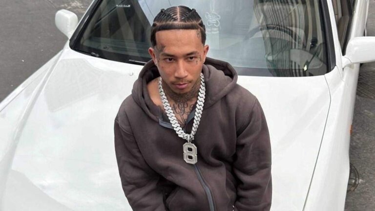 饒舌歌手MBNel向槍案死傷者及家屬表達慰問，但避談是否中槍受傷。取自Instagram