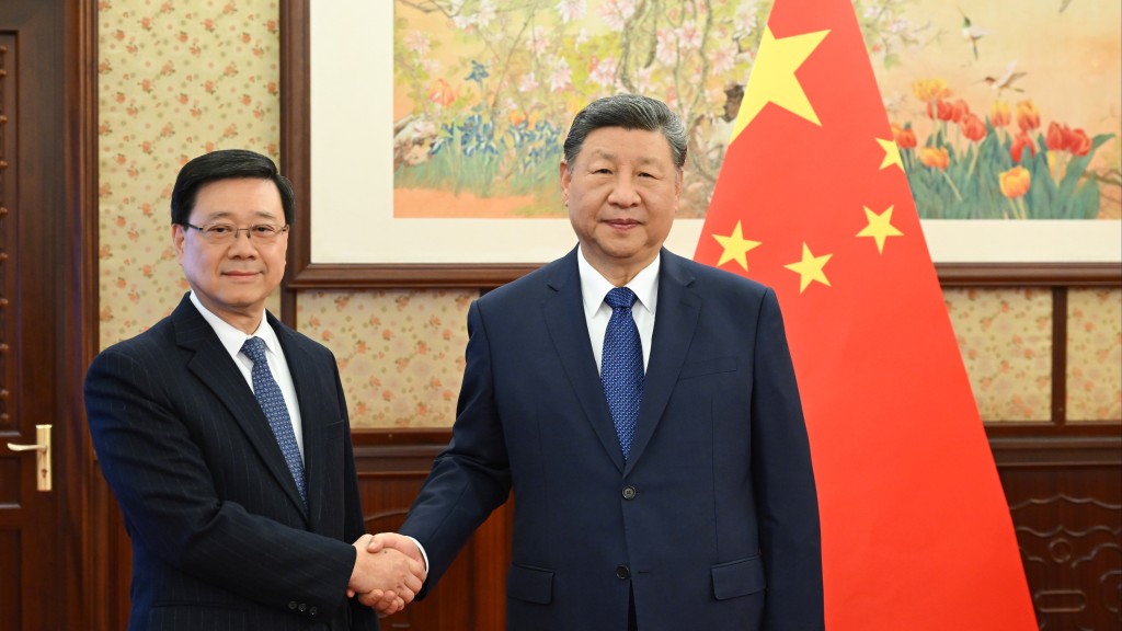 三司長感謝習近平肯定特區政府工作 為香港未來發展指明方向