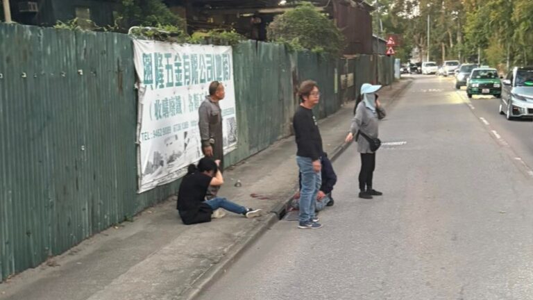 打鼓嶺貨車撞途人｜66歲男頭破血流 司機一度逃逸後尋獲