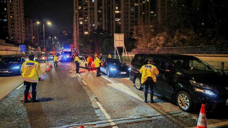 聖誕假期西九龍嚴打！警拘5人涉毒駕危駕 扣查11輛非法改裝車