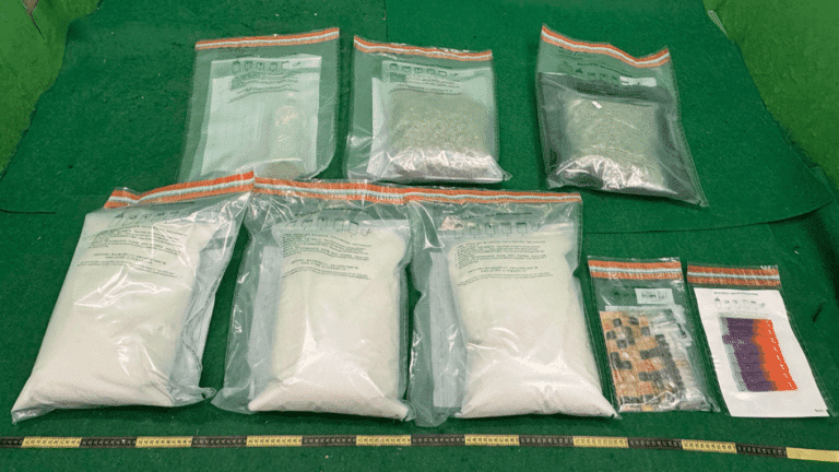 海關連破兩宗毒品案 搗大埔分銷中心檢$890萬貨 3男落網