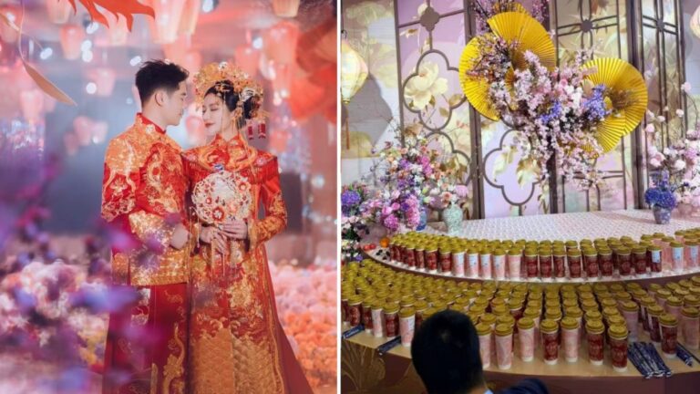 霸王茶姬創始人大婚！婚宴「以茶代酒」全場狂飲奶茶，網民笑稱：今晚無人瞓覺