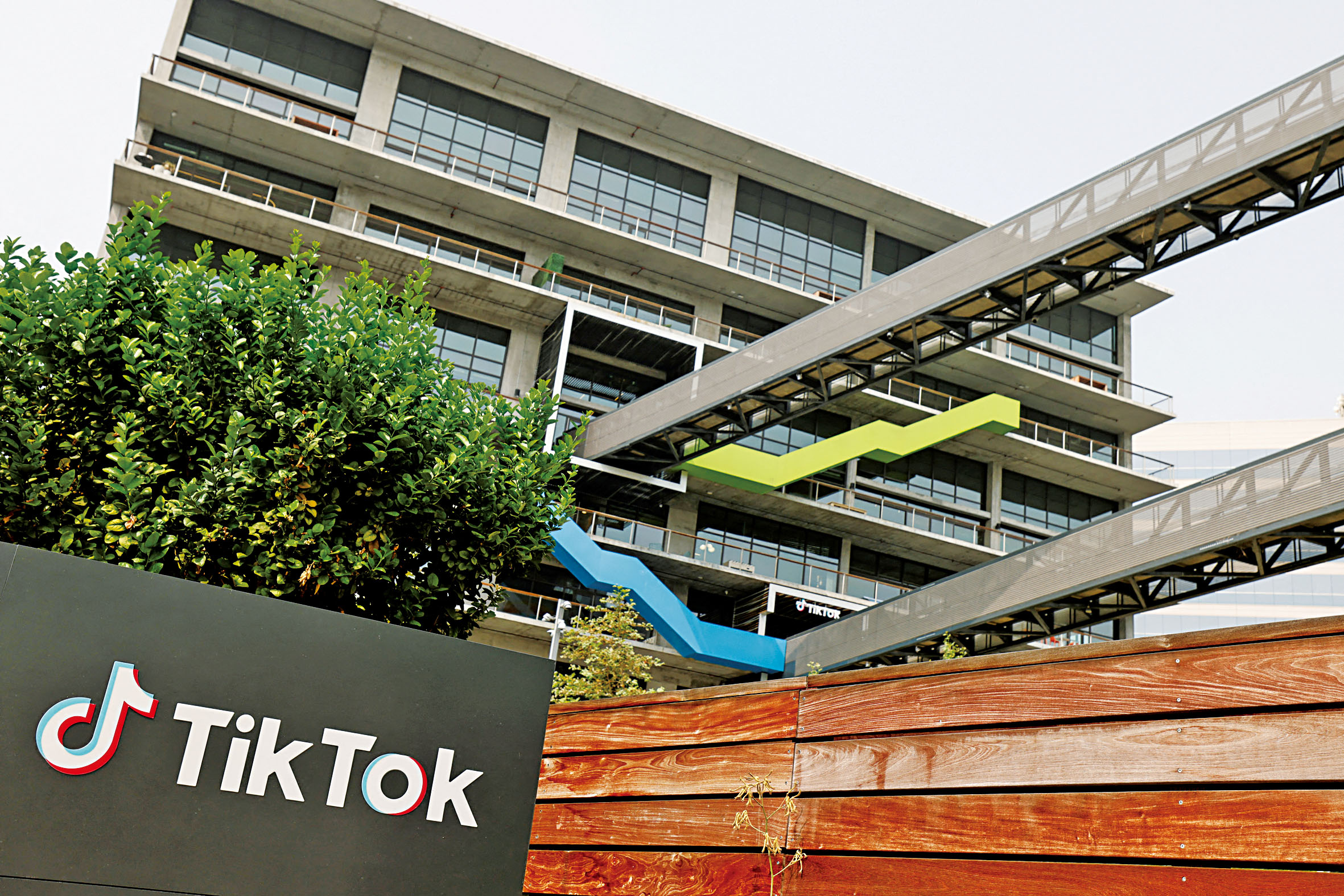 TikTok美國總部位於加州卡爾弗城。路透社資料圖片