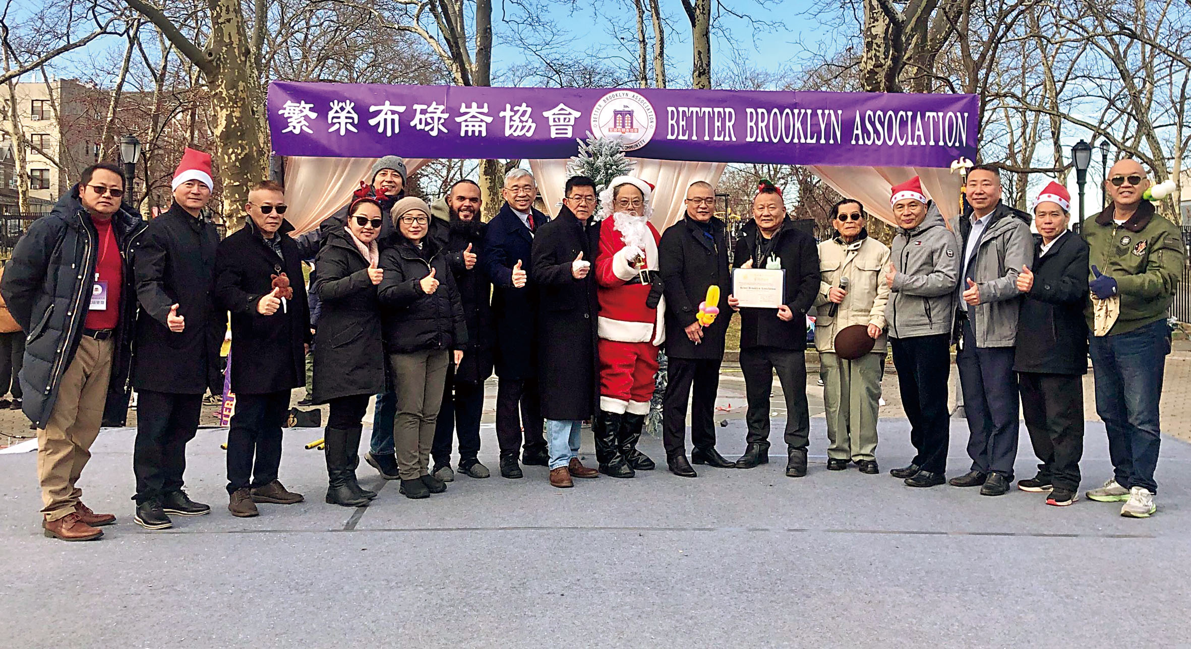 部分出席21日活動嘉賓合影。張之銘攝