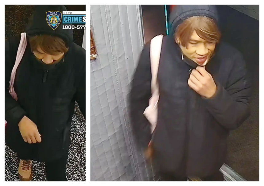 警方發布嫌疑人圖像。