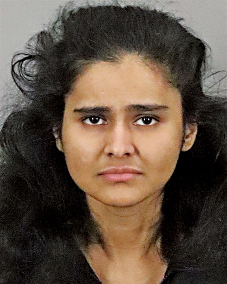 嫌犯Mahima Yaqoob。波羅阿多市警局