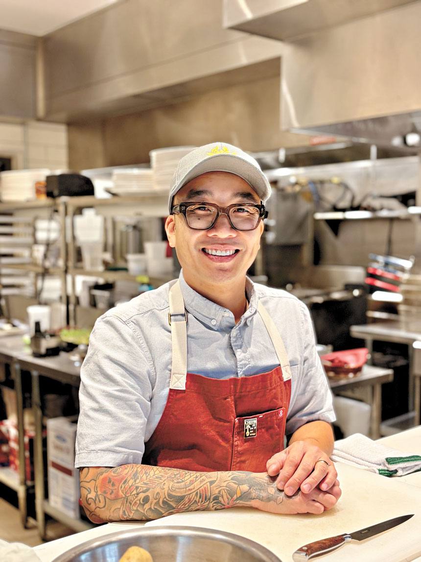 沙加緬度知名主廚Billy Ngo。 CalRecycle