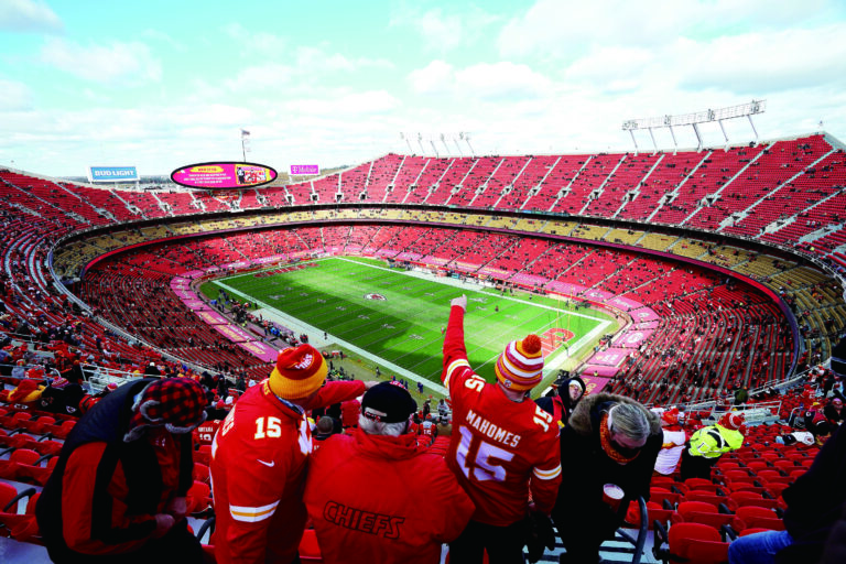 酋長與箭頭球場長達近60年的合作將於2031年結束。路透社資料圖片