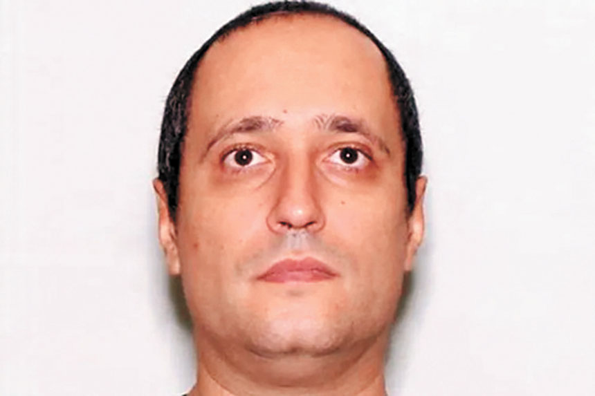 涉嫌在布朗大學開槍造成2死多傷後又殺害麻省理工教授的瓦倫特。聯邦檢察官辦公室