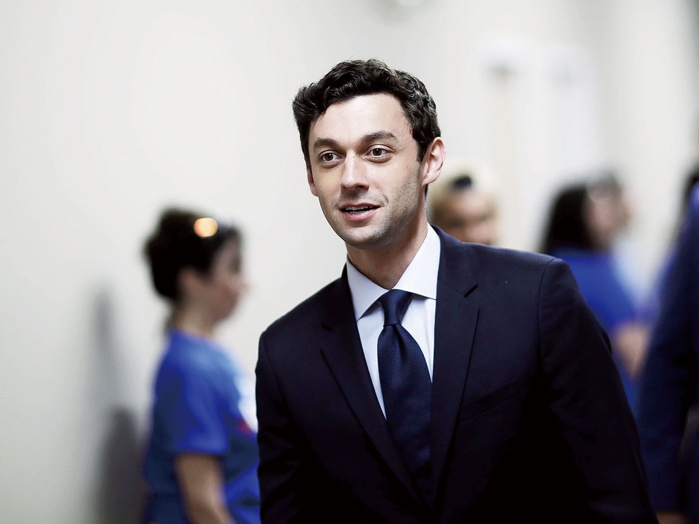 喬治亞州民主黨參議員奧索夫。美聯社