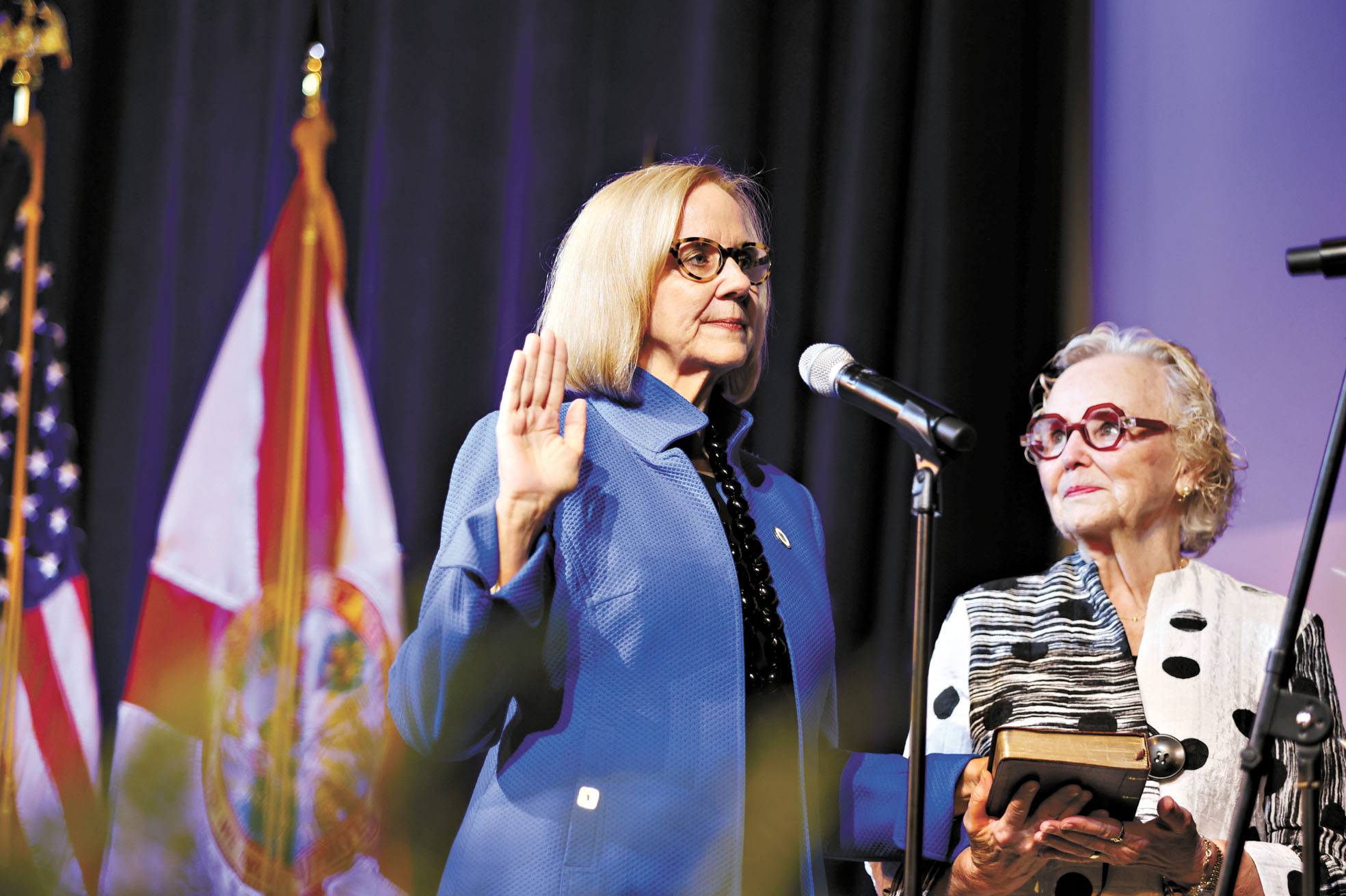 民主黨人希金斯宣誓就任邁阿密市長。美聯社