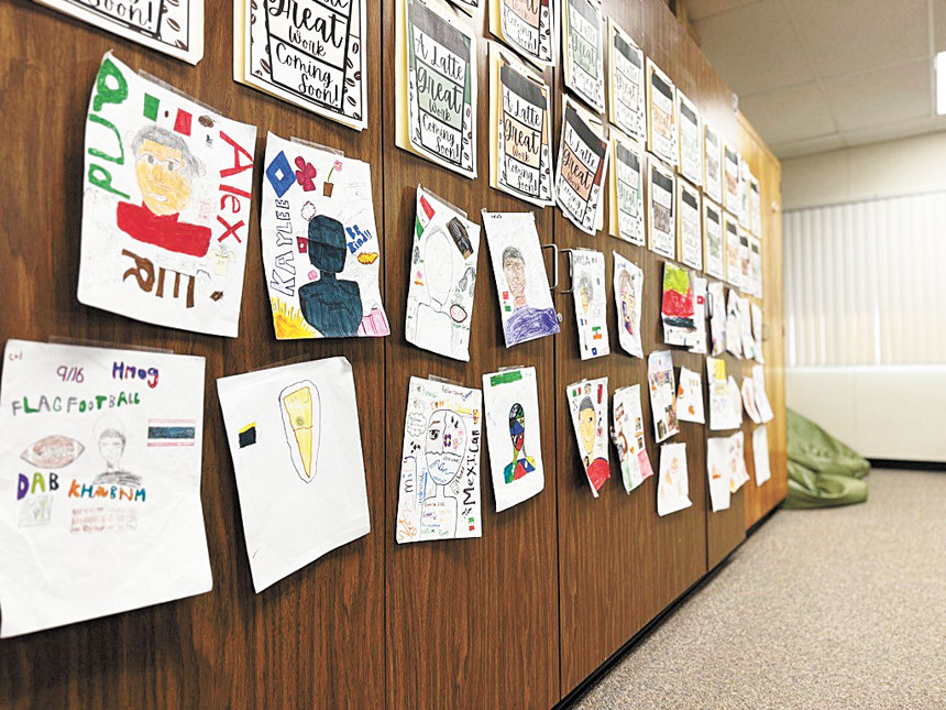 中谷地區多個校區過去一年英語學習者成績取得進步。中谷新聞合作社/灣區城市新聞社