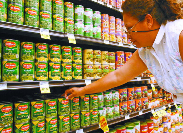 知名罐頭品牌Del Monte關閉加州中谷食品加工廠。美聯社資料圖片