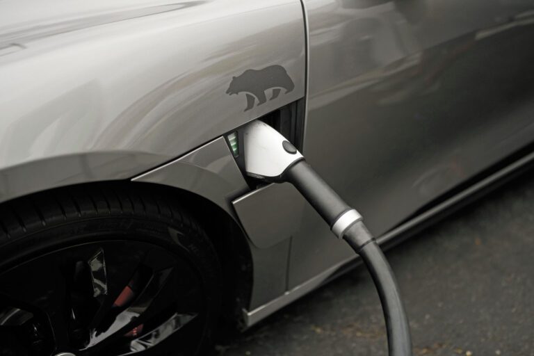 紐森在預算案中撥款2億元作為電動車補貼。美聯社資料圖片