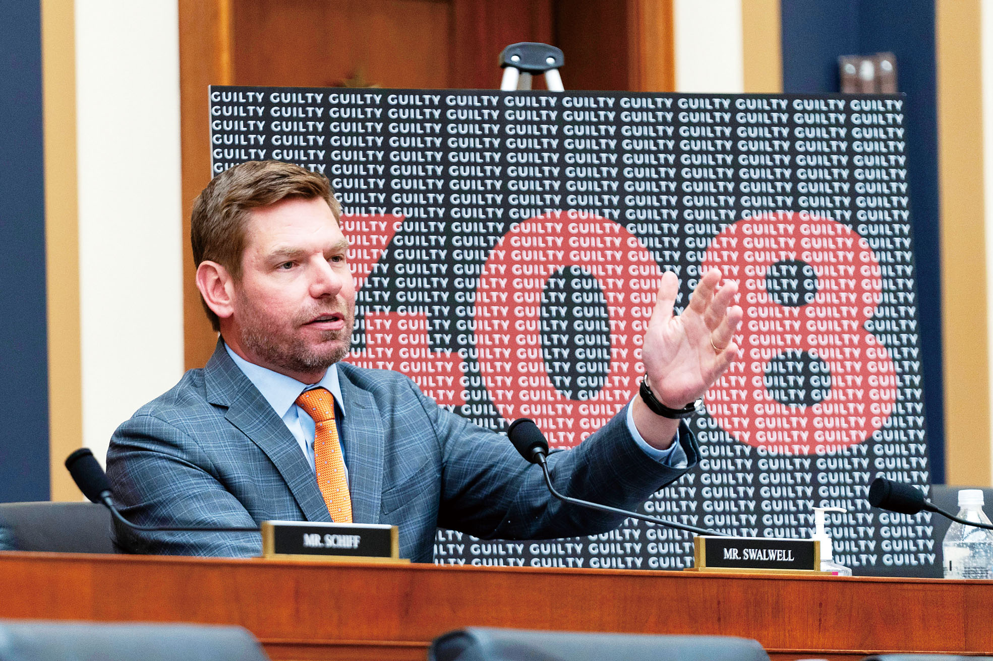 國會眾議員斯華威參選加州州長。美聯社資料圖片