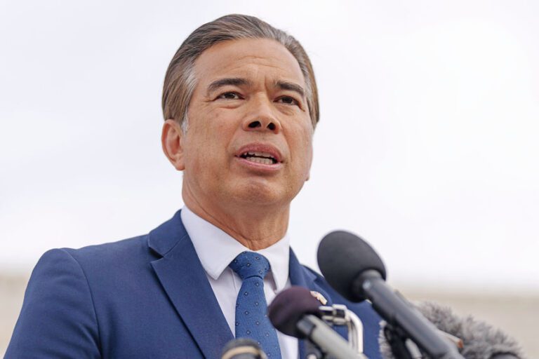 加州總檢察長邦塔再度宣布將競選連任。美聯社資料圖片