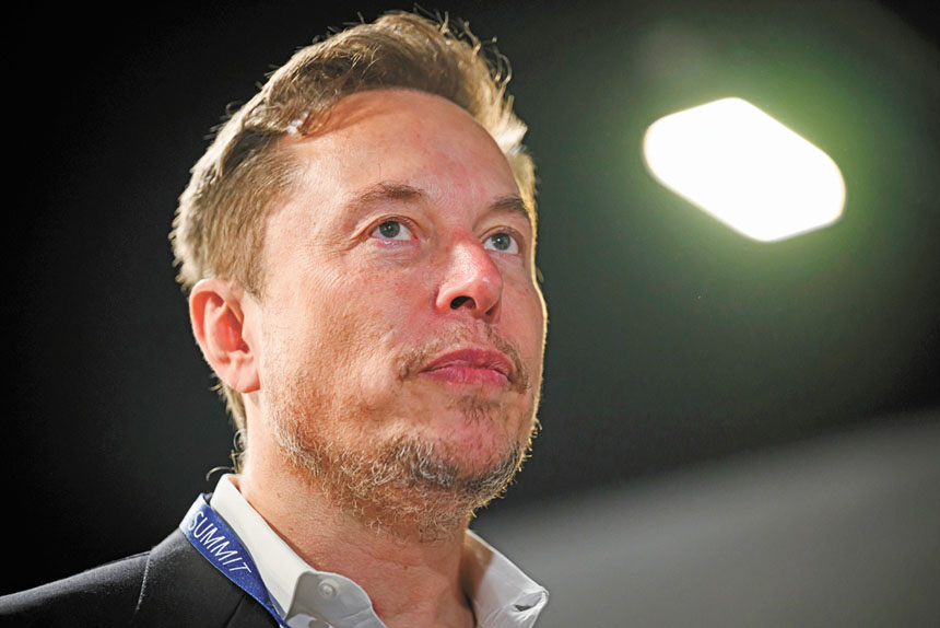 加州調查馬斯克xAI公司。美聯社資料圖