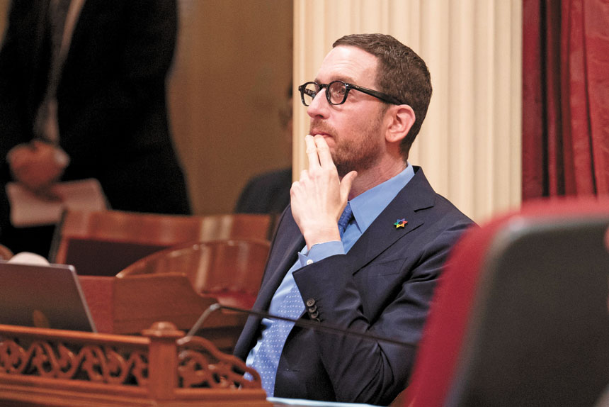 威善高宣布將卸任州議會猶太人黨團共同主席一職。美聯社資料圖