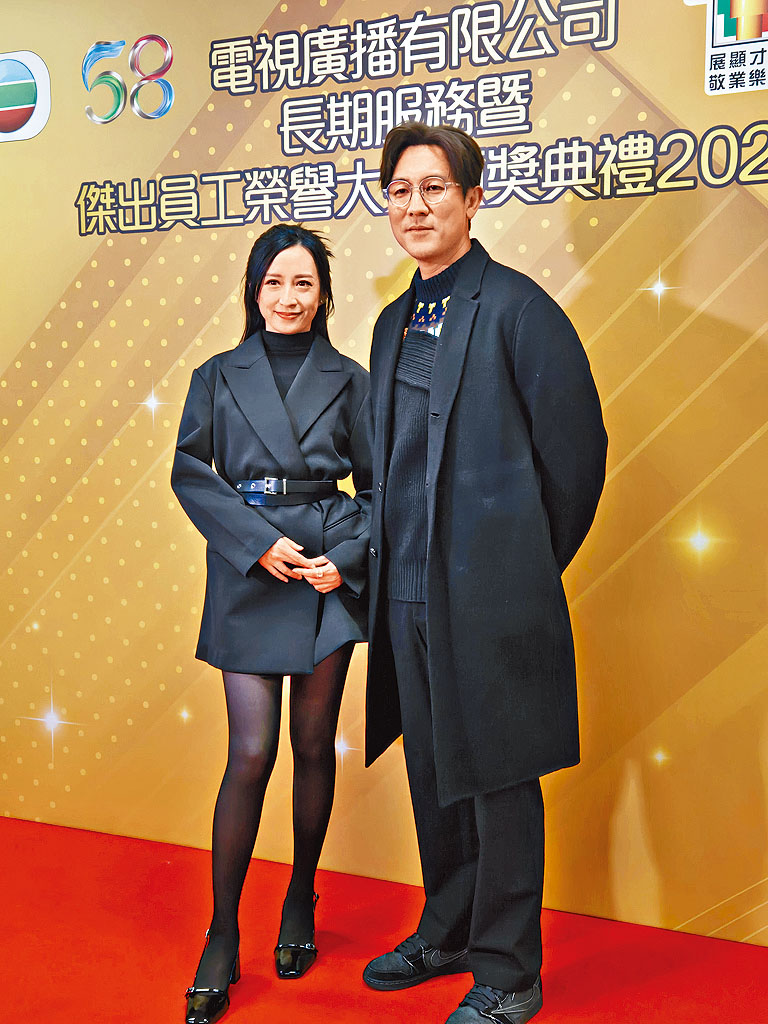 龔嘉欣、譚俊彥雙雙摘「傑出員工」殊榮。