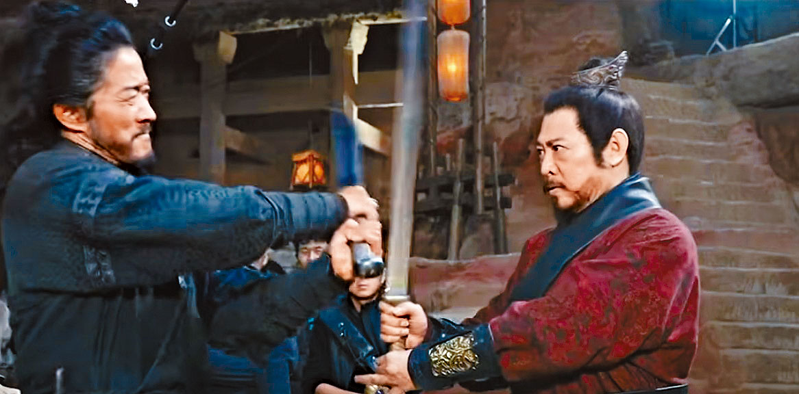 李連杰與吳京（左）在戲中有對手戲，令人期待！