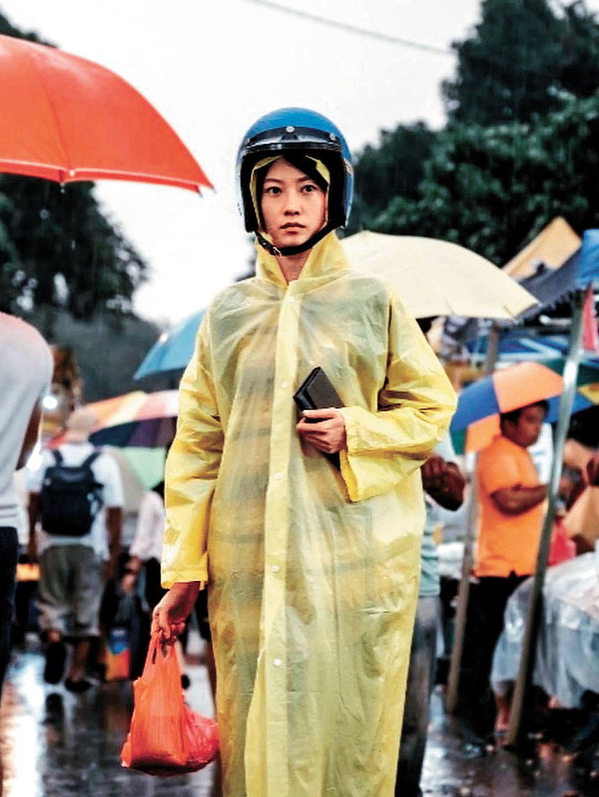 Fish在社交網晒出自己去年參演5套電影的劇照。