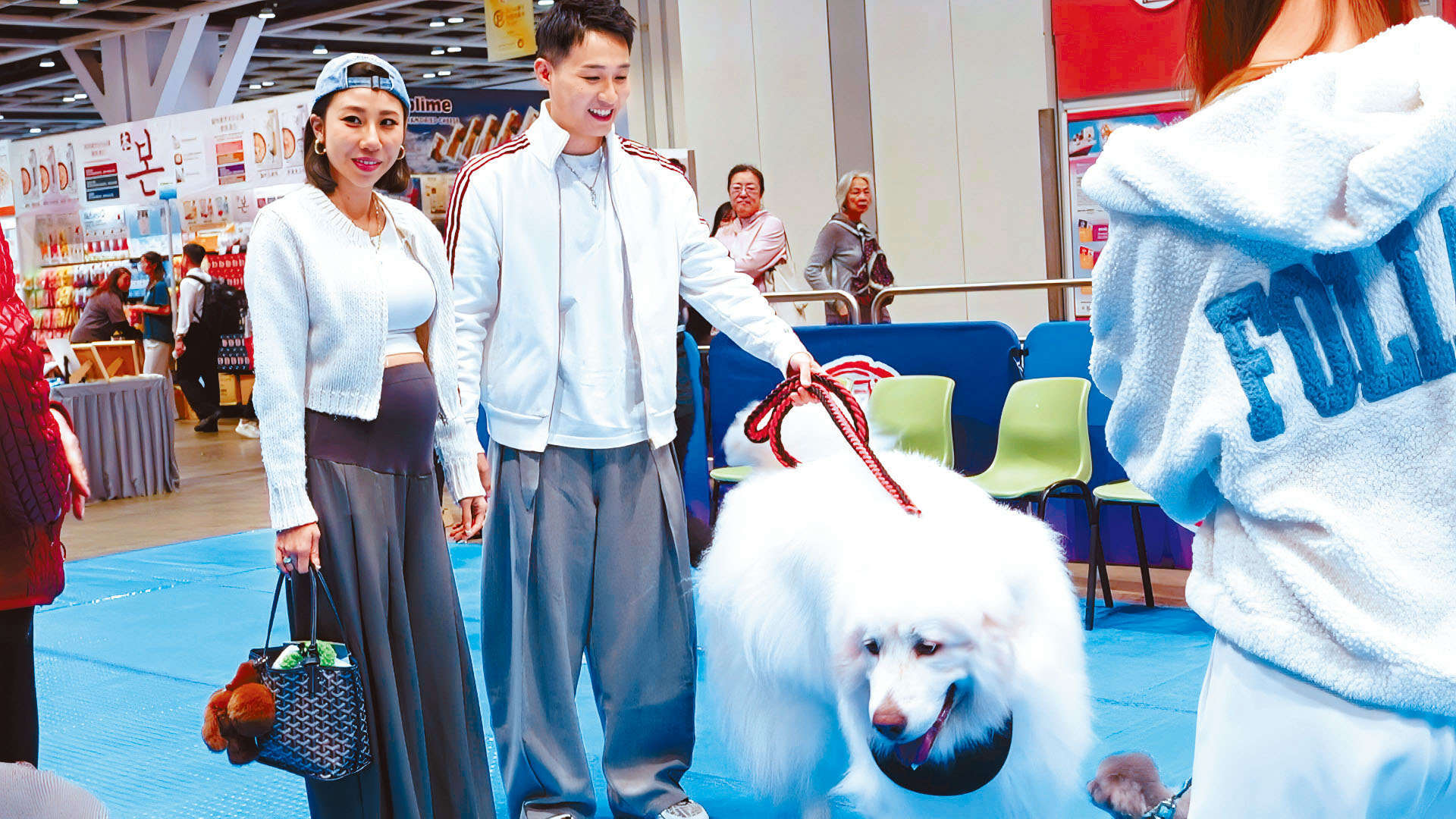 扶天恩在出席活動時孕肚明顯。