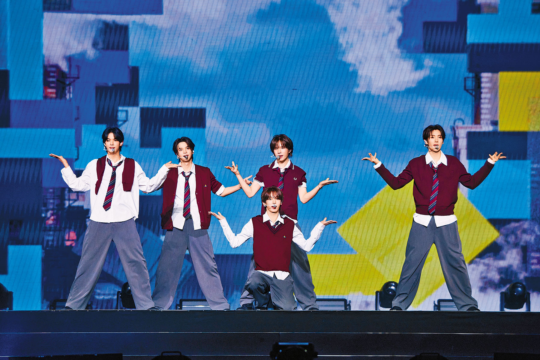 ■TWS特別為澳門歌迷唱出TFBOYS的名曲《青春修煉手冊》。