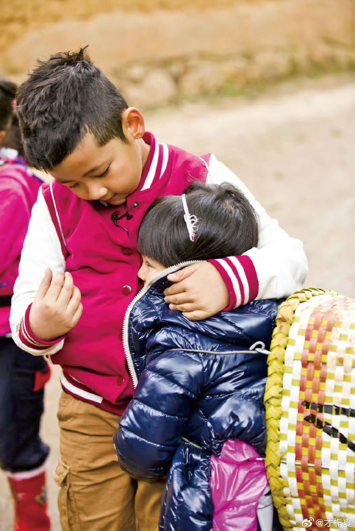 郭子睿小時候曾參加真人秀《爸爸去哪兒》。網上圖片