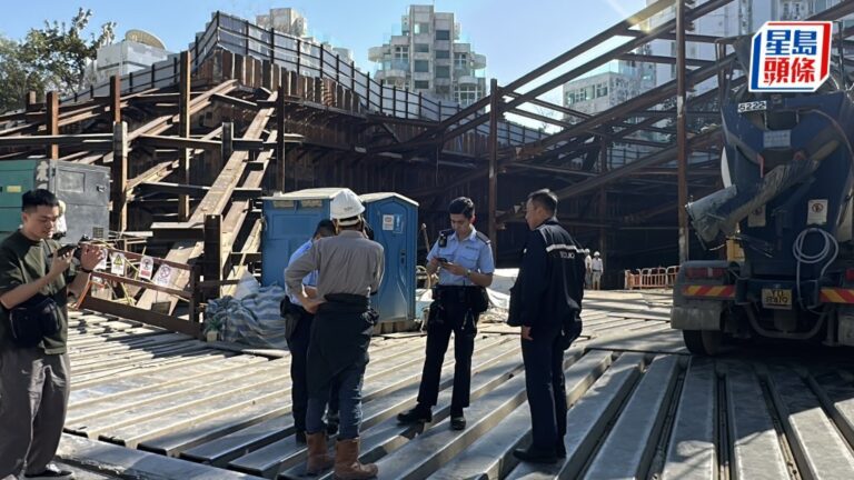 荃灣地盤吊運意外釀一死兩傷 勞工處勒令停工調查
