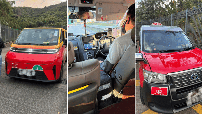 新例首日即拉人！深圳灣放蛇揭的士司機車頭擺「手機陣」