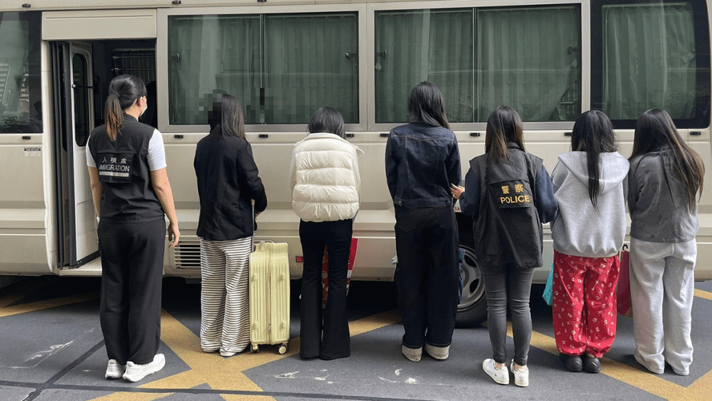 灣仔掃黃拘8內地女子 最年輕僅16歲