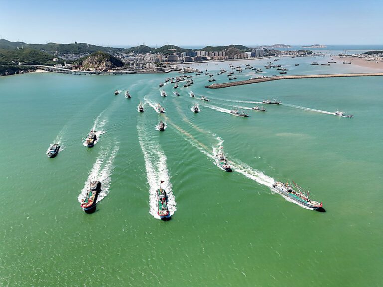 傳中國千艘漁船東海演練