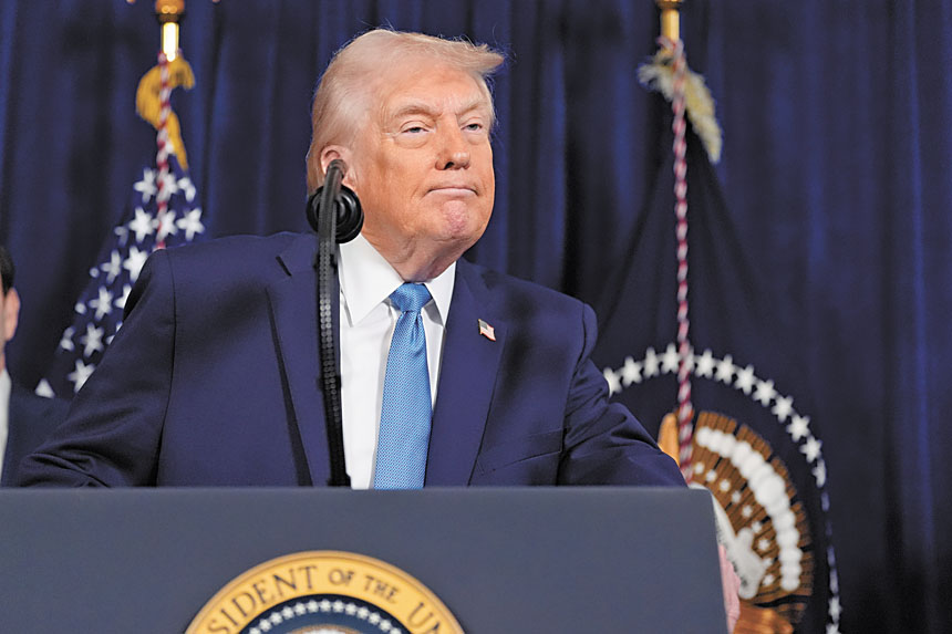 特朗普計劃長期主導委石油行業,旨在降低油價。資料圖片