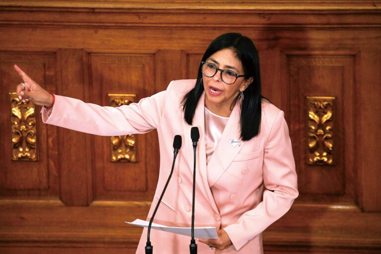 委內瑞拉代理總統羅德里格斯。資料圖片