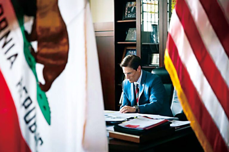 洛縣地檢官霍克曼。洛杉磯時報