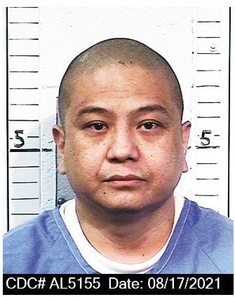 金史蒂芬森於2021年拍攝的照片。加州懲教和康復局