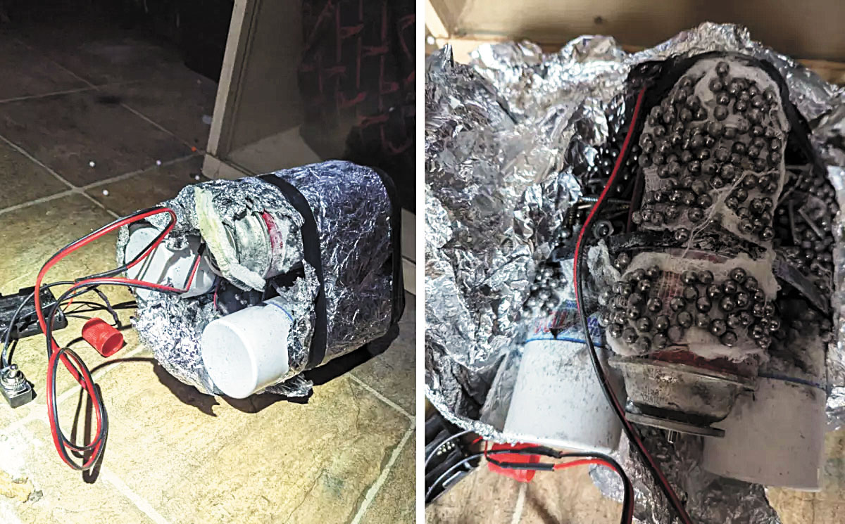 當局去年突襲長堤市一名男子住所，發現一枚據稱自製炸彈的物品。聯邦調查局