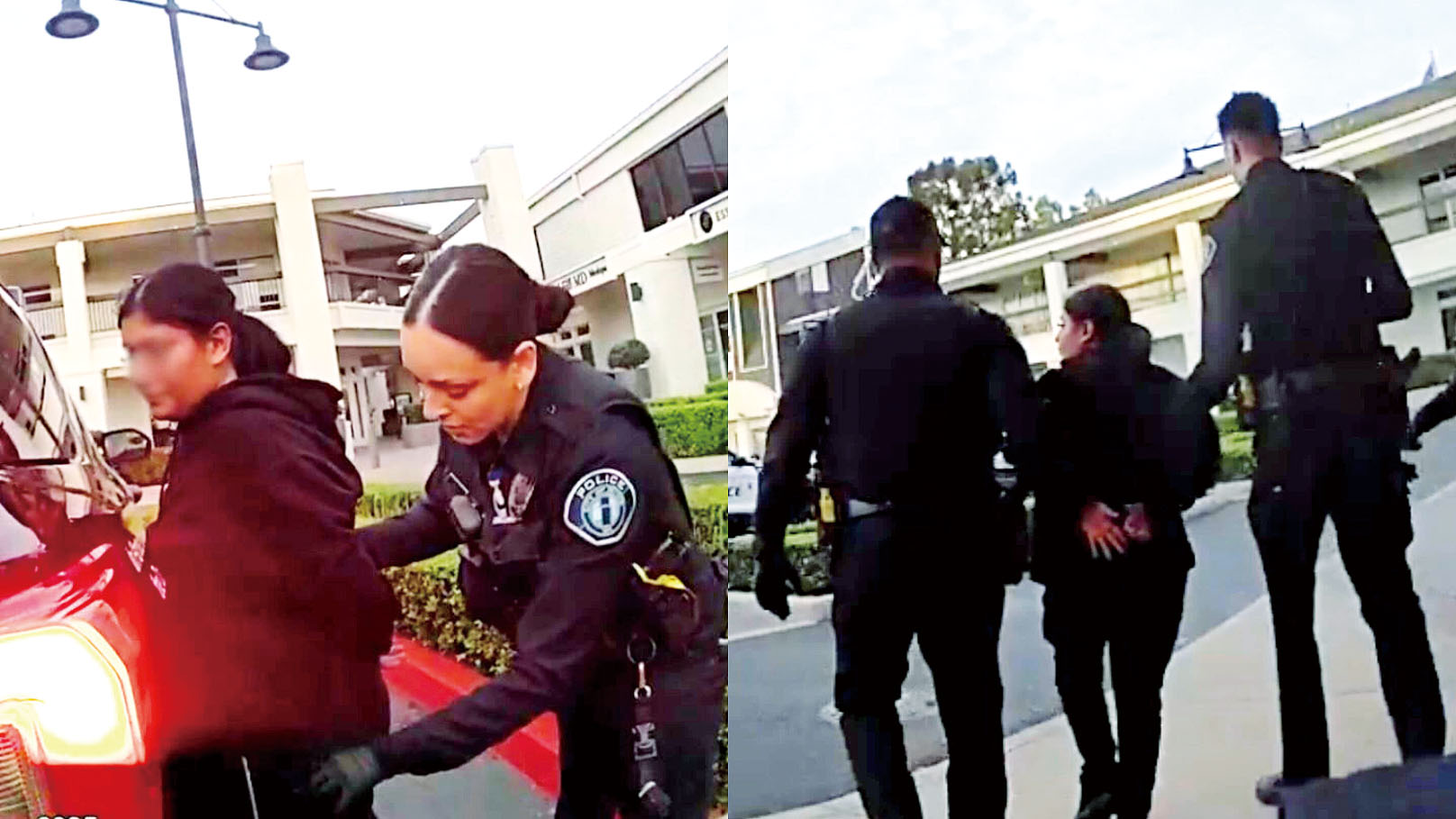 疑犯拉迪拉-艾斯皮諾薩涉嫌在爾灣襲擊並搶劫一名長者，逃離現場後藏身戲院，警方其後將其拘捕。爾灣警察局