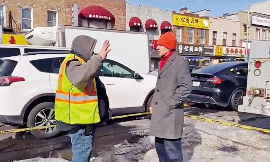 環保局人員解釋了問題發生的原因。