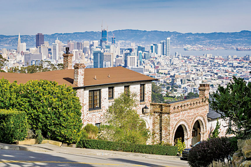 太平洋崗等富人區獨立屋銷售價格去年創下新高。Adobe Stock