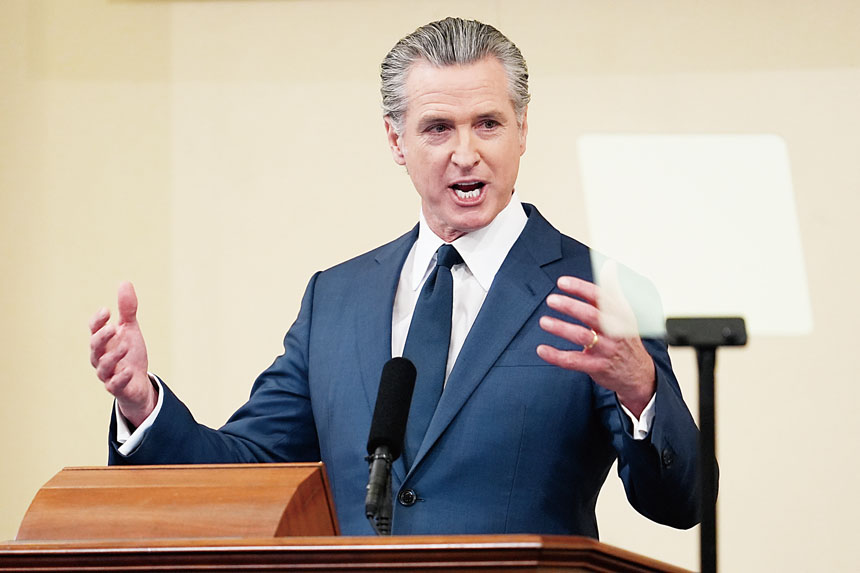 州長辦估來年30億赤字，遠低州議會預測。美聯社資料圖