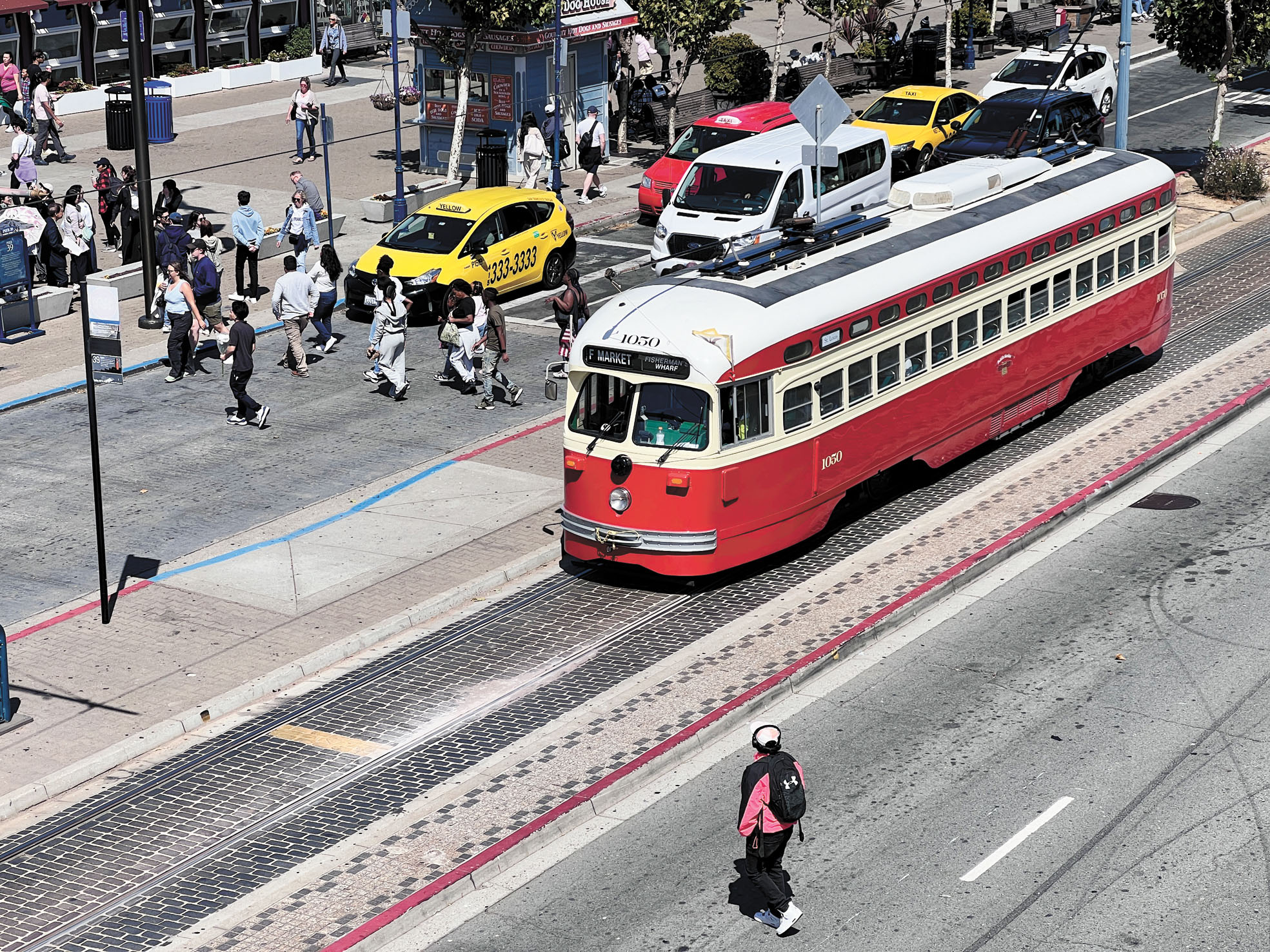 民調顯示有90%受訪者表示公共交通重要。本報資料圖片