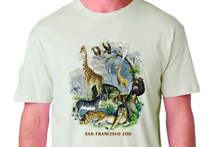 三藩市動物園文化衫走紅。三藩市動物園