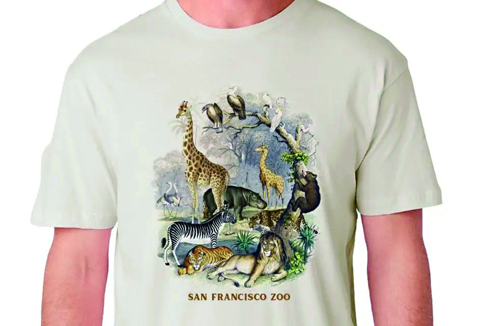 三藩市動物園文化衫走紅。三藩市動物園
