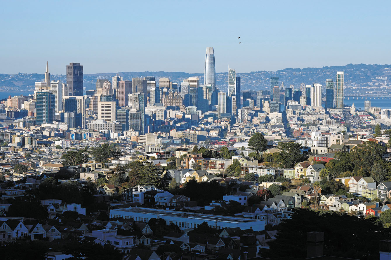 三藩市AI興起但科技職位逐漸萎縮。美聯社資料圖